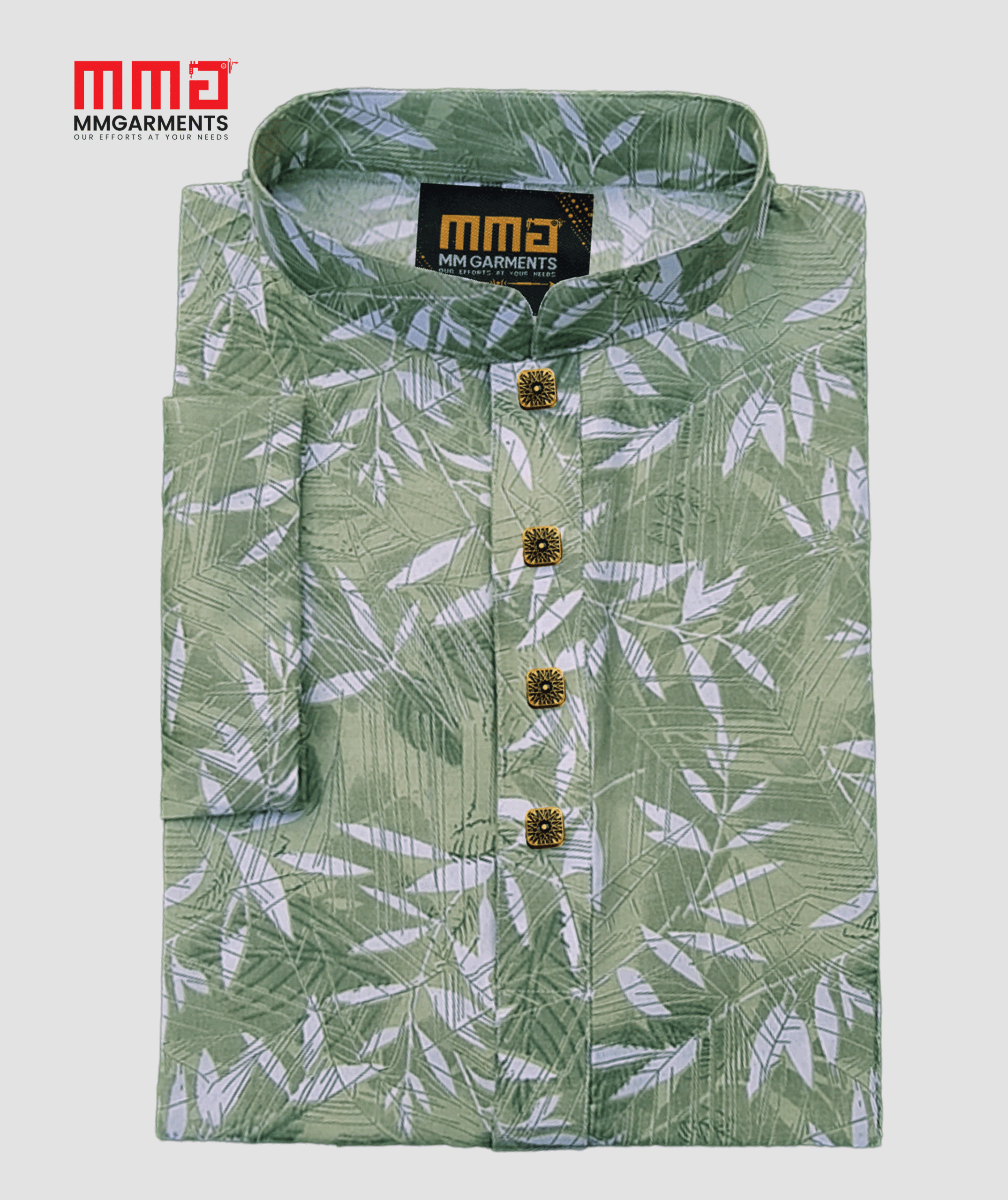 Printed Cotton Panjabi - Image 3