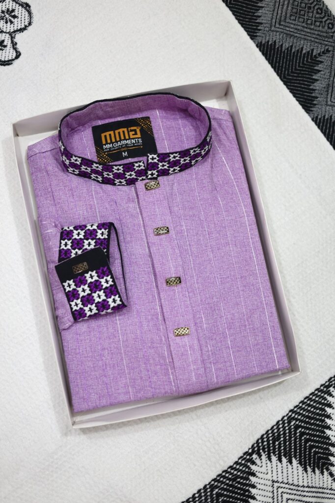 পিংক এম্ব্রোডারি পাঞ্জাবী